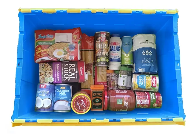 Moving Box - Food Cans