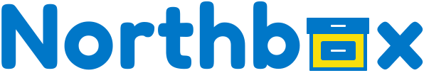 Northbox Logo - Blue on White