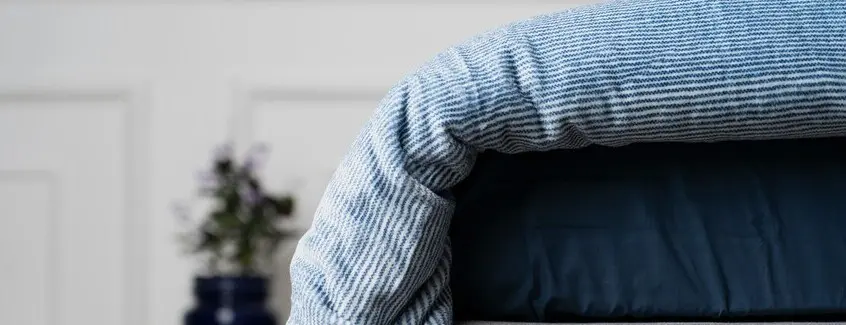 Start with Bulky Items: Duvets and Comforters